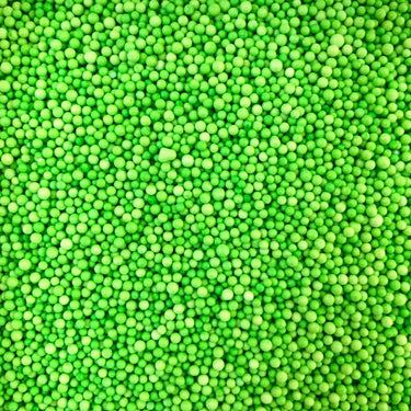 Lime Green Nonpareils - Cool Mom Sprinkles